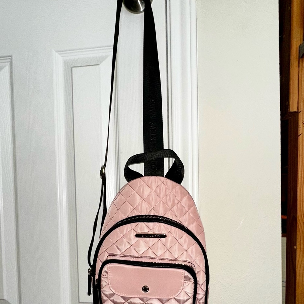 Steve Madden Blush Quilted Backpack - Picture 16 of 16